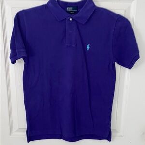 Ralph Lauren Kids Purple Polo Shirt